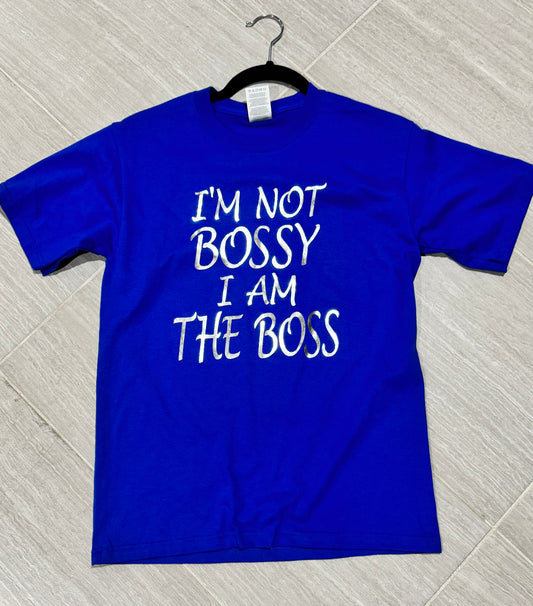 Blue Bossy Tshirt