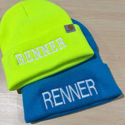 Personalized Cuff Hats