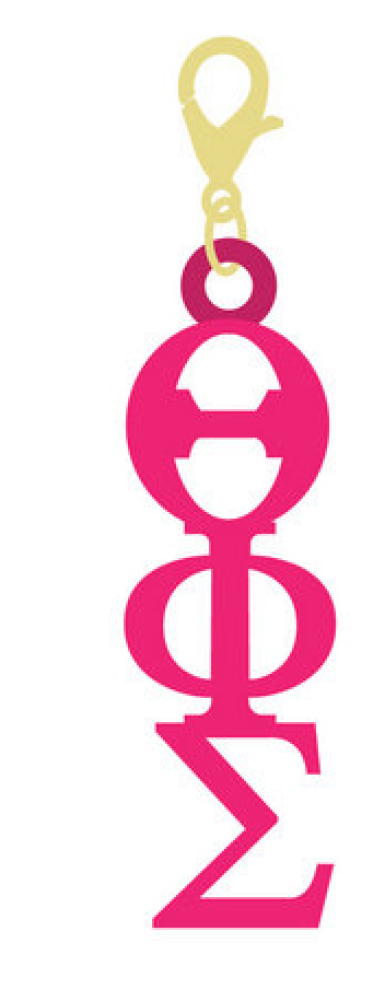 Theta Necklace or Bracelet Charm