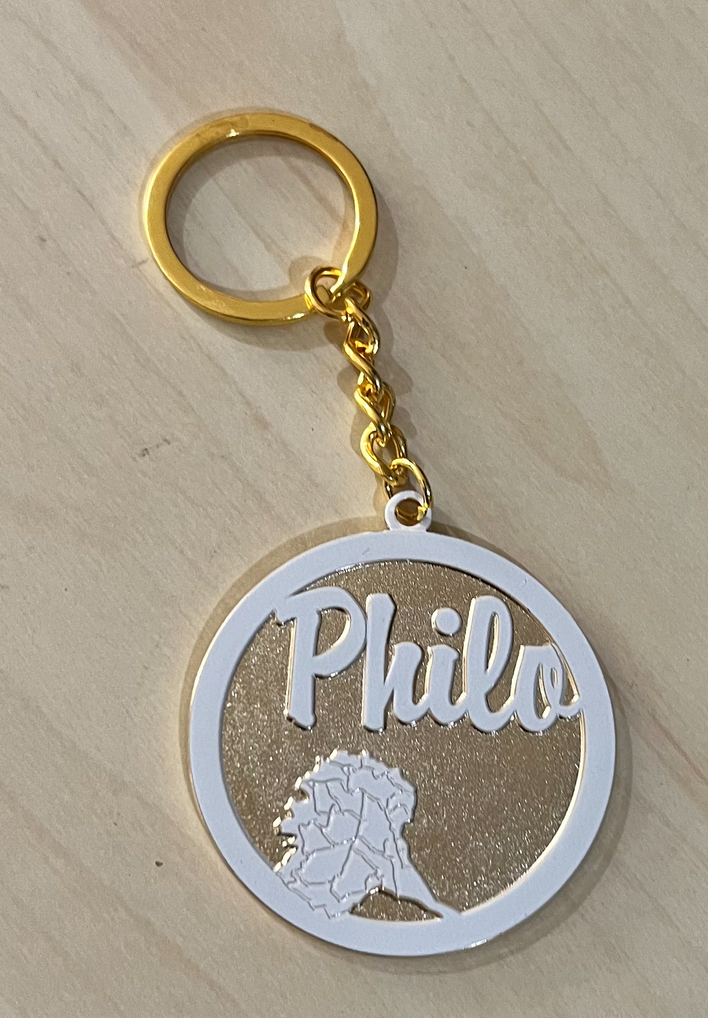 PHILO Circle Key Chain