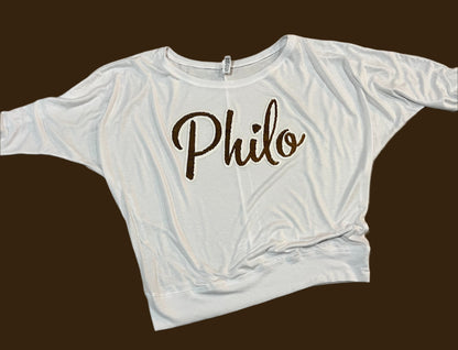 PHILO Reverse shoulder shirt