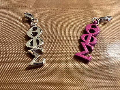 Theta Necklace or Bracelet Charm