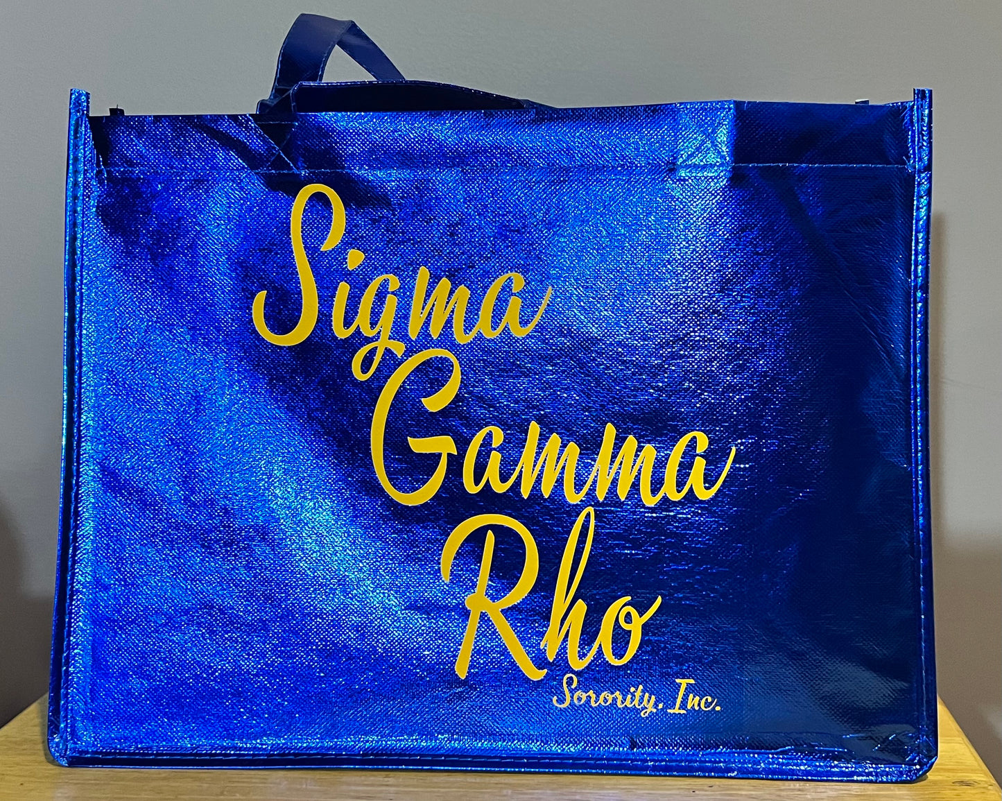 Sigma Metallic Tote Bag