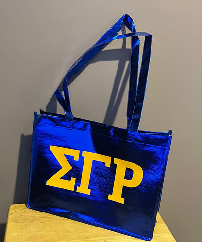 Sigma Metallic Tote Bag