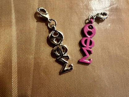 Theta Necklace or Bracelet Charm