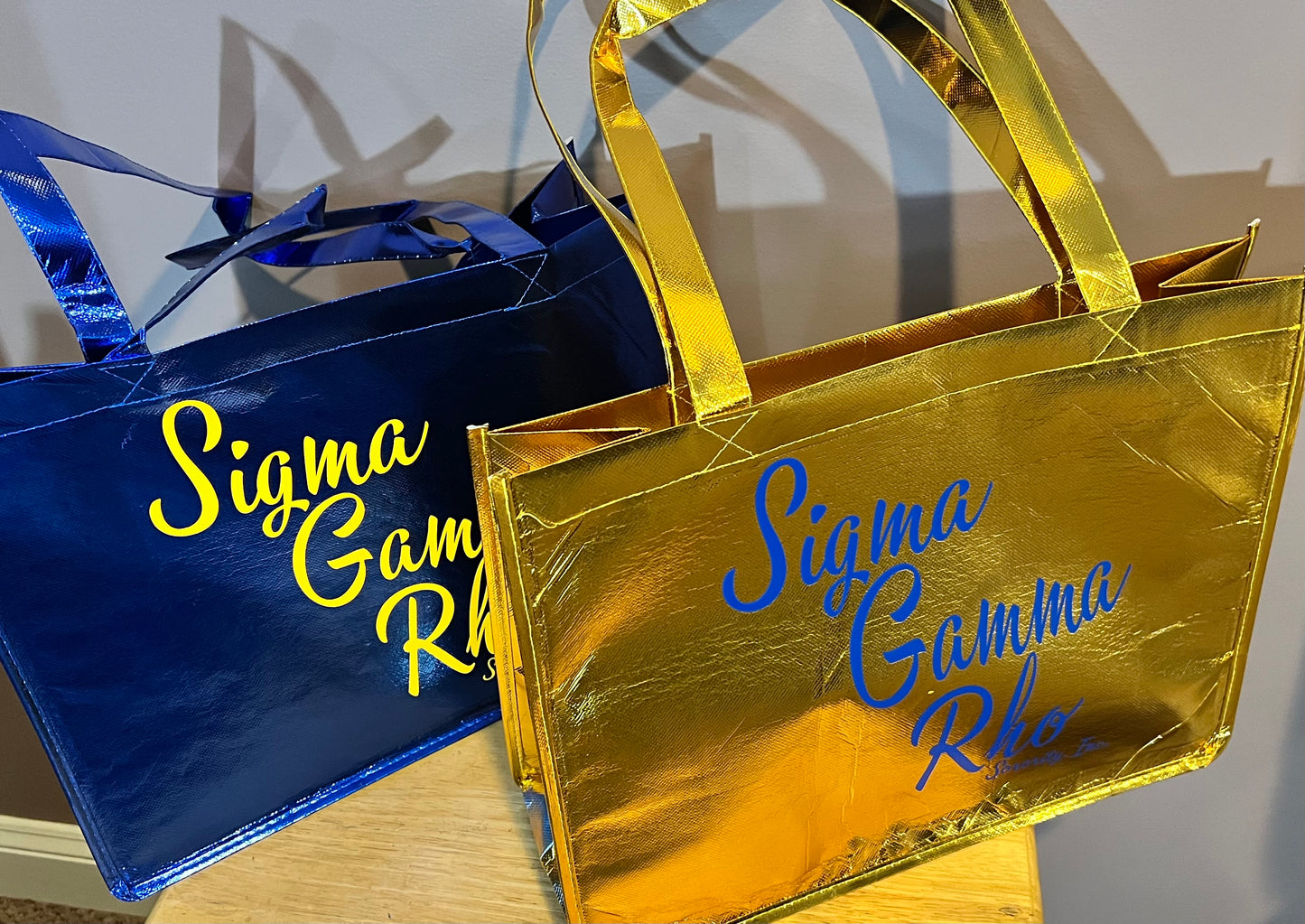 Sigma Metallic Tote Bag