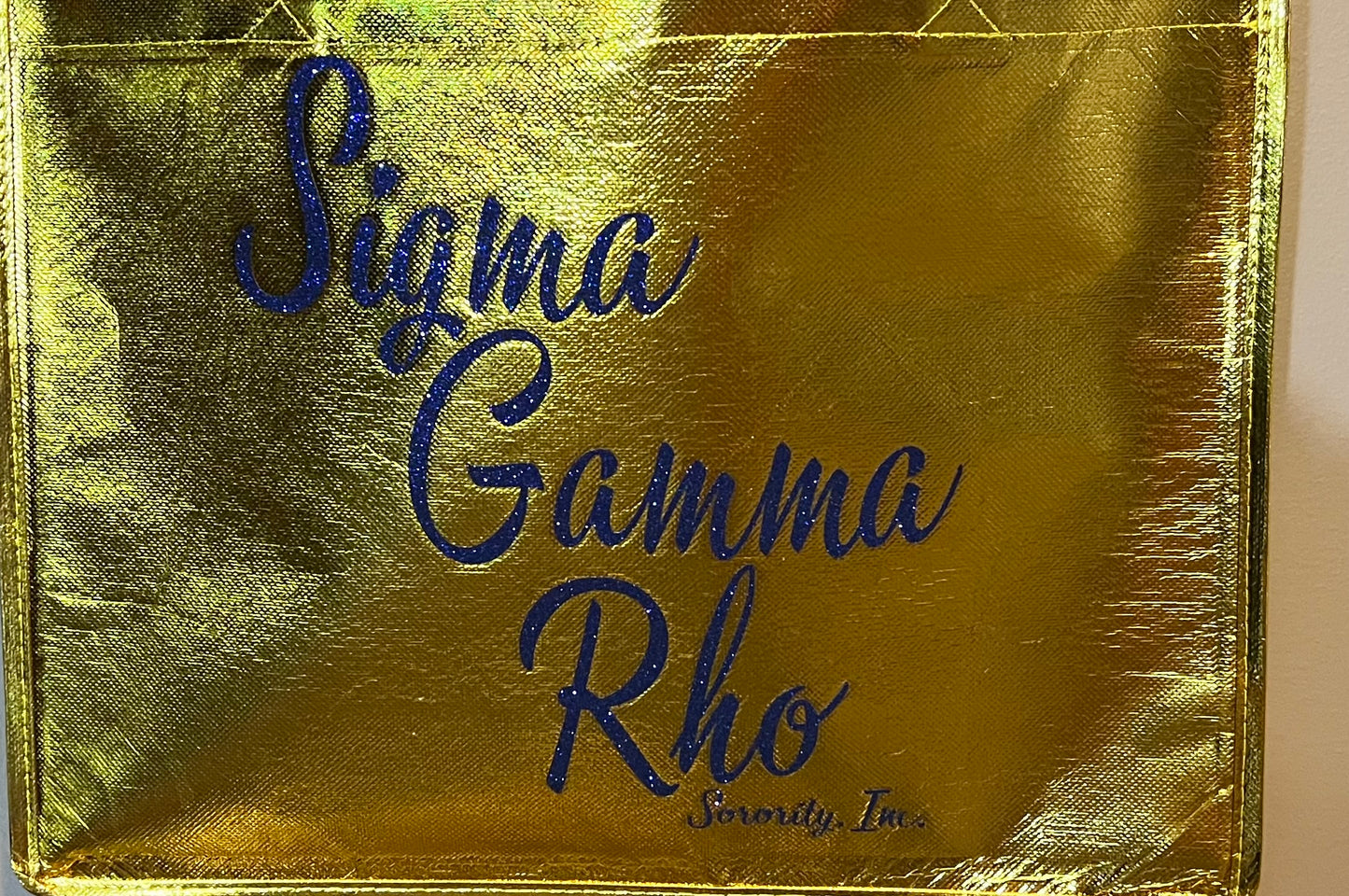 Sigma Metallic Tote Bag