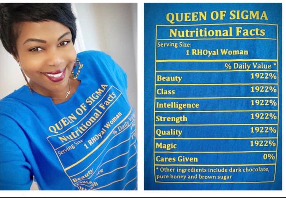 Queen of Sigma Rhoyalty Shirt