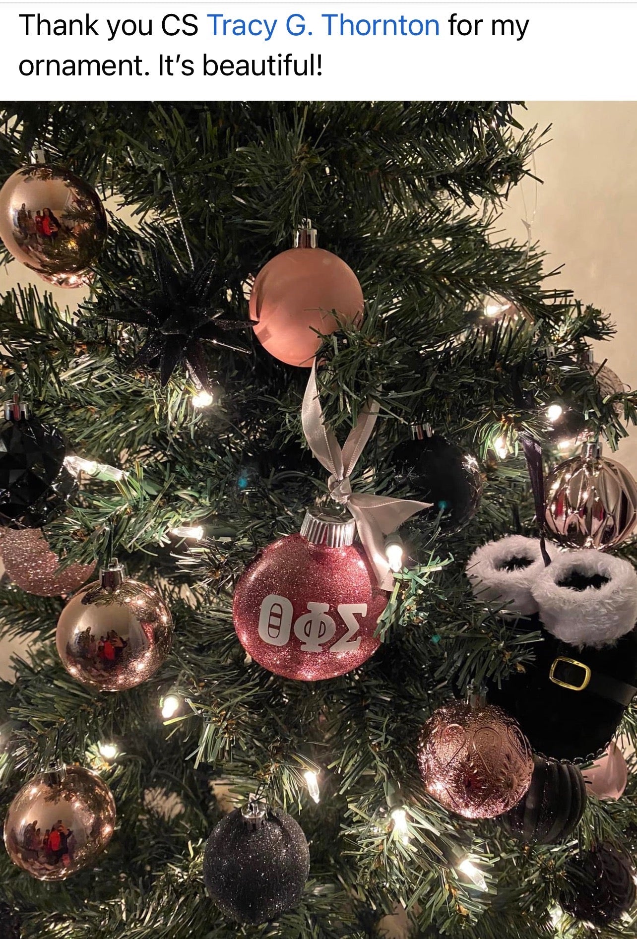 Theta Ornaments